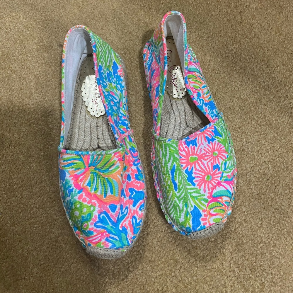 Lovers Coral Espadrilles